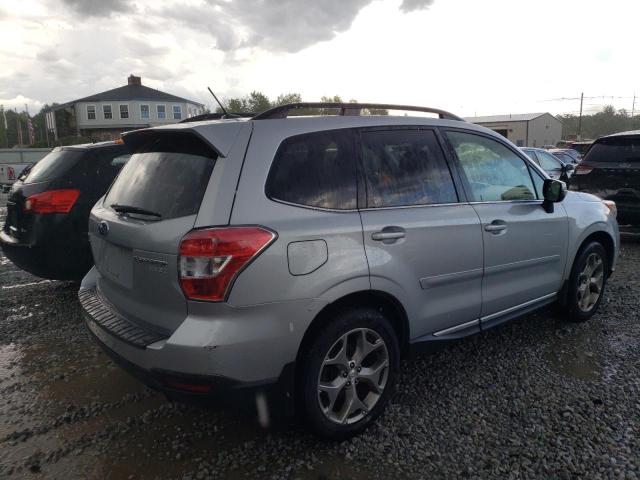 JF2SJAWC7FH548358 - 2015 SUBARU FORESTER 2.5I TOURING SILVER photo 3