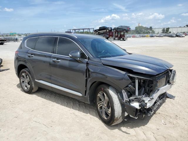 5NMS34AJ4MH339624 - 2021 HYUNDAI SANTA FE SEL BLACK photo 4