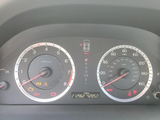 1HGCP368X8A068658 - 2008 HONDA ACCORD EXL GRAY photo 9