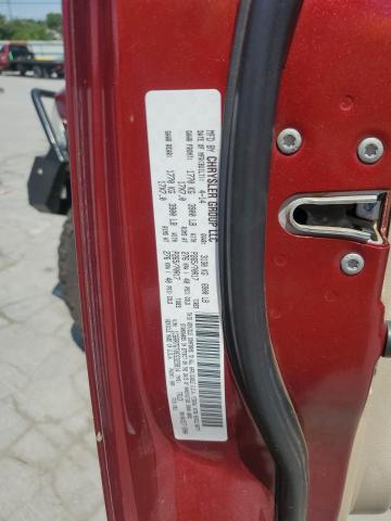 1C6RR7GT0ES323814 - 2014 RAM 1500 SLT RED photo 12