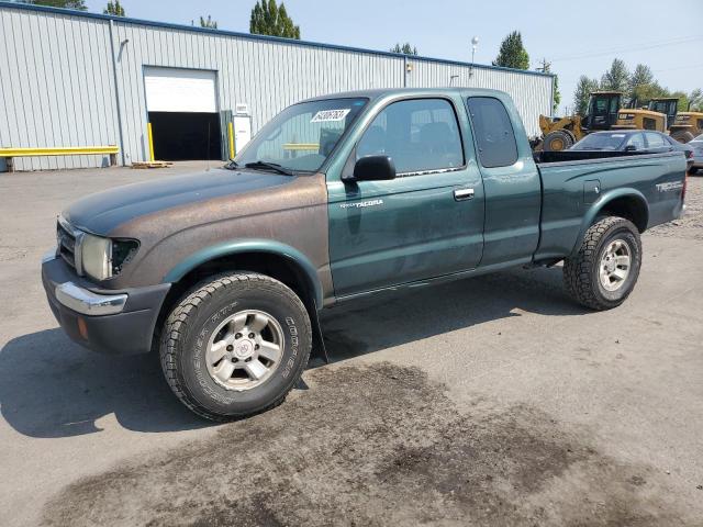 4TASM92N1XZ568933 - 1999 TOYOTA TACOMA XTRACAB PRERUNNER მწვანე ფოტო 1