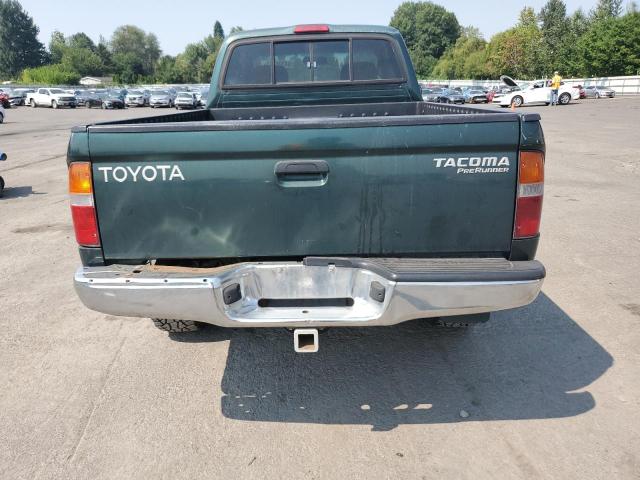 4TASM92N1XZ568933 - 1999 TOYOTA TACOMA XTRACAB PRERUNNER მწვანე ფოტო 6