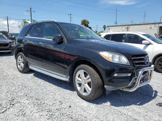 4JGDA5HB1FA485314 - 2015 MERCEDES-BENZ ML 350 4MATIC BLACK photo 4