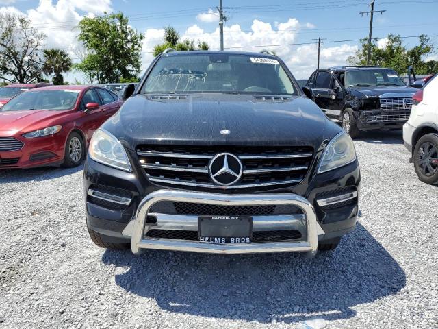 4JGDA5HB1FA485314 - 2015 MERCEDES-BENZ ML 350 4MATIC BLACK photo 5