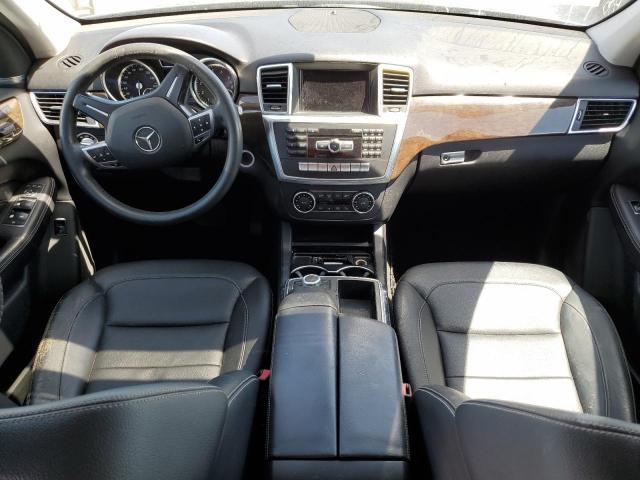 4JGDA5HB1FA485314 - 2015 MERCEDES-BENZ ML 350 4MATIC BLACK photo 8