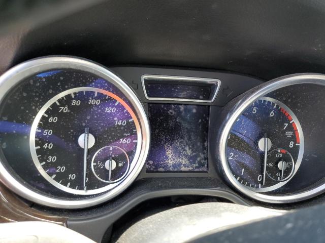 4JGDA5HB1FA485314 - 2015 MERCEDES-BENZ ML 350 4MATIC BLACK photo 9