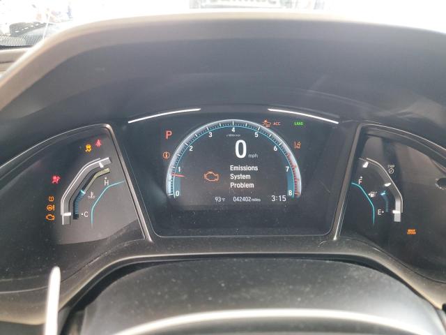 SHHFK7H63KU227580 - 2019 HONDA CIVIC EX GRAY photo 9