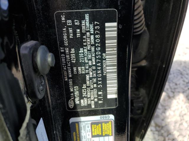 5XXGN4A75DG208737 - 2013 KIA OPTIMA EX 黑色 照片 12