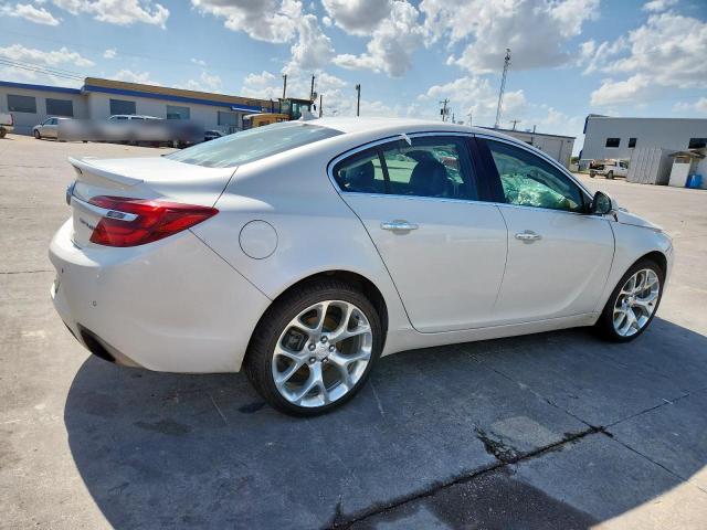 2G4GT5GX6E9307512 - 2014 BUICK REGAL GS WHITE photo 3