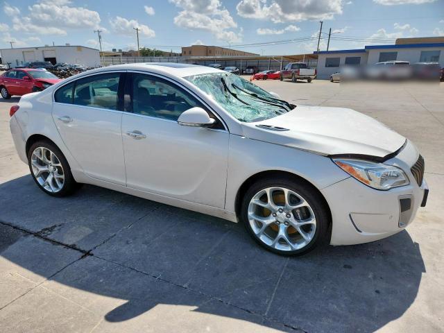 2G4GT5GX6E9307512 - 2014 BUICK REGAL GS WHITE photo 4