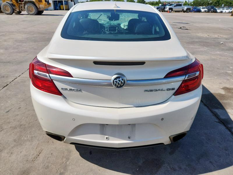 2G4GT5GX6E9307512 - 2014 BUICK REGAL GS WHITE photo 6