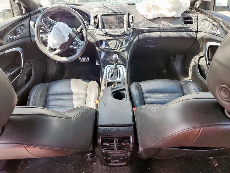 2G4GT5GX6E9307512 - 2014 BUICK REGAL GS WHITE photo 8