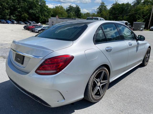 55SWF6EB5GU110221 - 2016 MERCEDES-BENZ C 450 4MATIC AMG SILVER photo 3