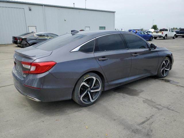 1HGCV2F38LA006124 - 2020 HONDA ACCORD SPORT GRAY photo 3