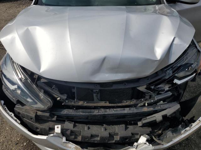 3N1AB7AP1KY281837 - 2019 NISSAN SENTRA S SILVER photo 11