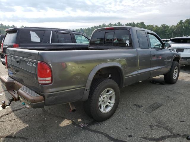 1B7GG12X22S605218 - 2002 DODGE DAKOTA BASE GRAY photo 3