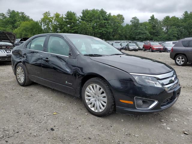 3FADP0L37AR396485 - 2010 FORD FUSION HYBRID BLACK photo 4