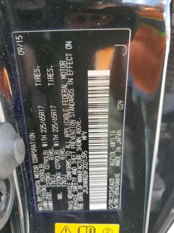 JTJYARBZ6F2021395 - 2015 LEXUS NX 200T BLACK photo 13