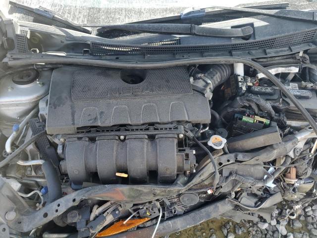 3N1AB7APXKY228327 - 2019 NISSAN SENTRA S SILVER photo 11