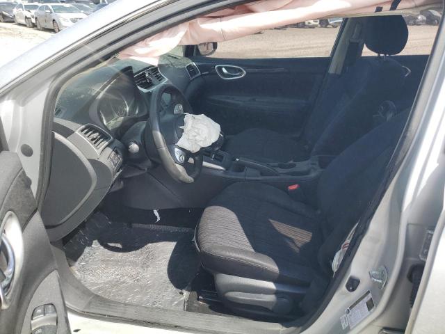 3N1AB7APXKY228327 - 2019 NISSAN SENTRA S SILVER photo 7