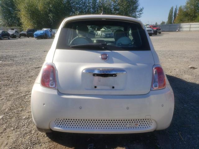 3C3CFFGE8GT184203 - 2016 FIAT 500 ELECTRIC WHITE photo 6