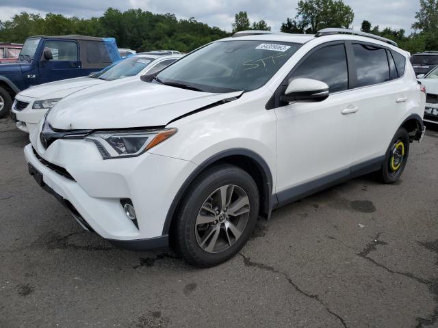 JTMRFREV7JJ721121 - 2018 TOYOTA RAV4 ADVENTURE WHITE photo 1