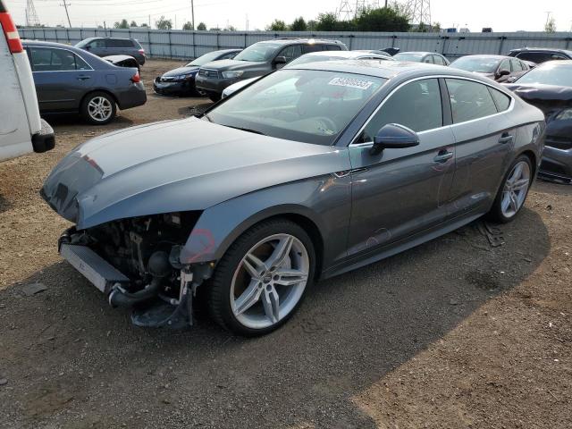 WAUENCF59JA090625 - 2018 AUDI A5 PREMIUM PLUS S-LINE GRAY photo 1