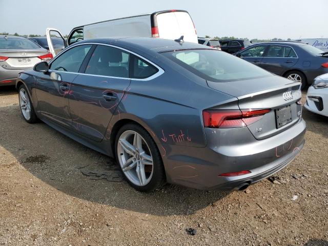 WAUENCF59JA090625 - 2018 AUDI A5 PREMIUM PLUS S-LINE GRAY photo 2