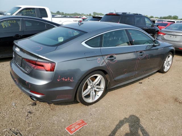 WAUENCF59JA090625 - 2018 AUDI A5 PREMIUM PLUS S-LINE GRAY photo 3