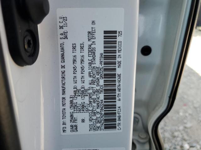 3TYAZ5CN2PT042244 - 2023 TOYOTA TACOMA DOUBLE CAB Ақ фото 13