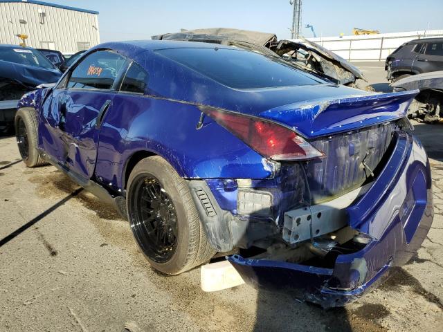 JN1AZ34D45M606672 - 2005 NISSAN 350Z COUPE BLUE photo 3