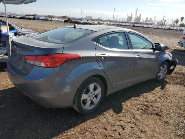 5NPDH4AE6DH196689 - 2013 HYUNDAI ELANTRA GLS GRAY photo 3