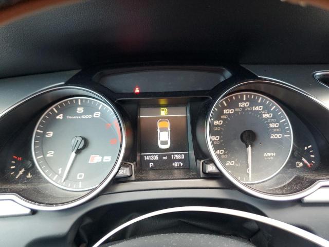 WAUVVAFR0CA037967 - 2012 AUDI S5 PRESTIGE WHITE photo 9