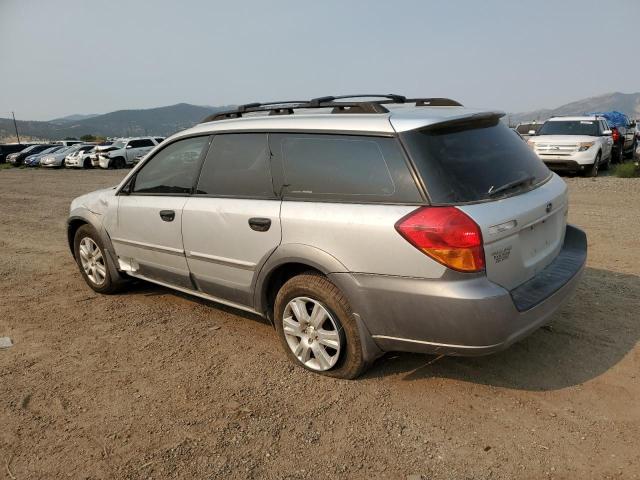 4S4BP61C257350756 - 2005 SUBARU LEGACY OUTBACK 2.5I SILVER photo 2