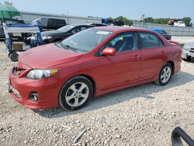 2T1BU4EEXCC884533 - 2012 TOYOTA COROLLA BASE RED photo 1