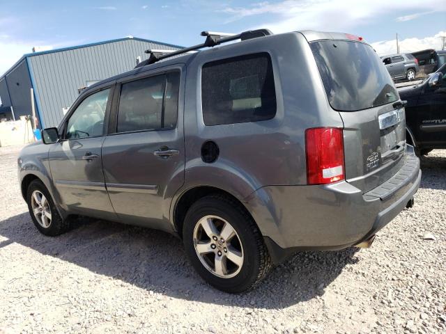 5FNYF48679B018673 - 2009 HONDA PILOT EXL GRAY photo 2