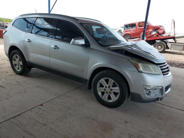 1GNKVGKD0EJ278859 - 2014 CHEVROLET TRAVERSE LT SILVER photo 4