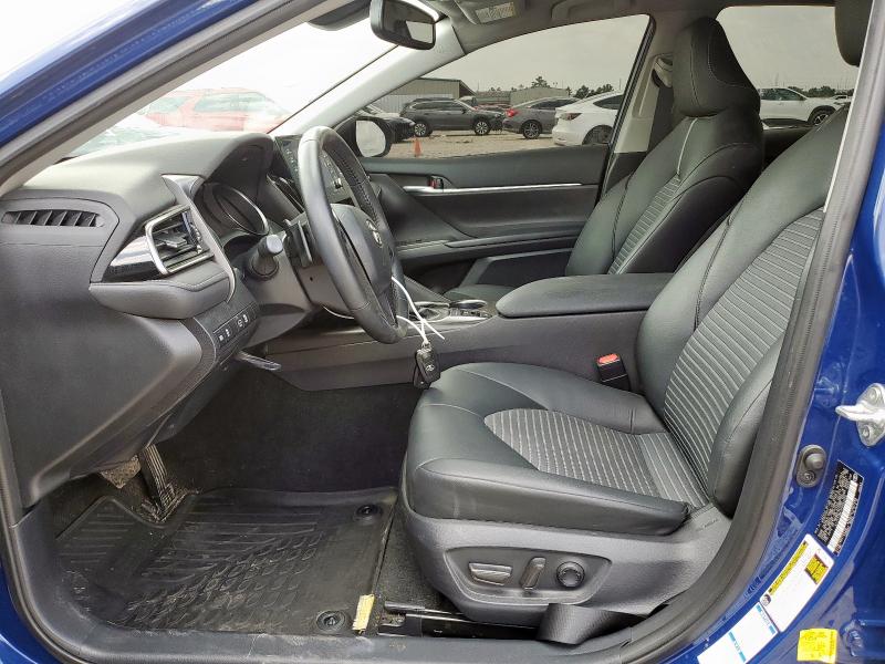 4T1T11BK1PU093205 - 2023 TOYOTA CAMRY SE NIGHT SHADE BLUE photo 7