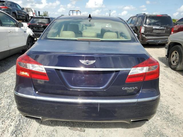 KMHGC4DD4CU171191 - 2012 HYUNDAI GENESIS 3.8L BLUE photo 6