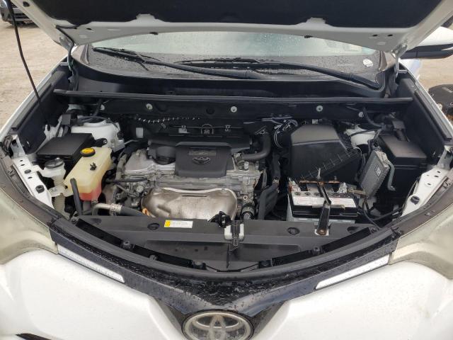 2T3WFREV5HW337126 - 2017 TOYOTA RAV4 XLE WHITE photo 11