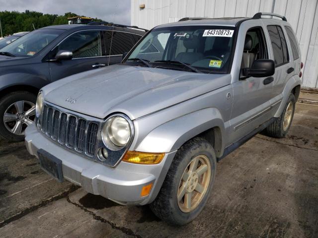 1J4GL58K07W523707 - 2007 JEEP LIBERTY LIMITED SILVER photo 1