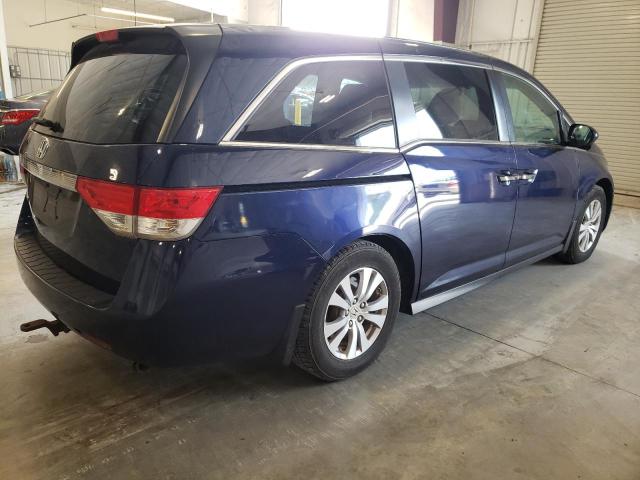 5FNRL5H42HB001263 - 2017 HONDA ODYSSEY EX BLUE photo 3