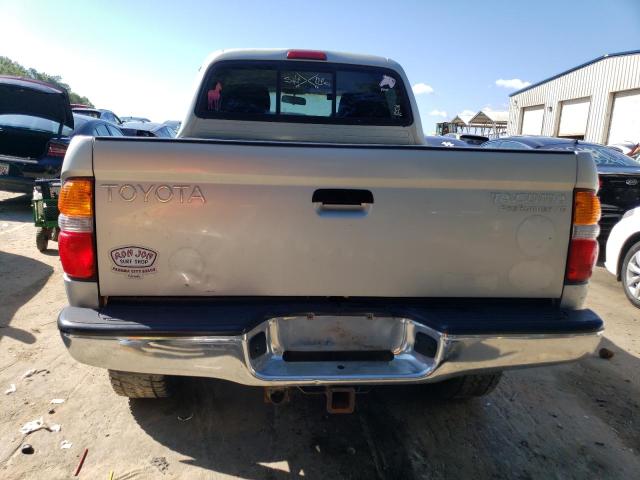 5TEGN92N52Z075454 - 2002 TOYOTA TACOMA DOUBLE CAB PRERUNNER SILVER photo 6
