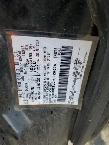 5LMPU28L7WLJ28006 - 1998 LINCOLN NAVIGATOR შავი ფოტო 13