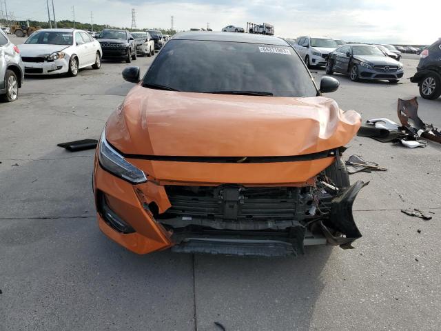 3N1AB8DV7NY302985 - 2022 NISSAN SENTRA SR ORANGE photo 5