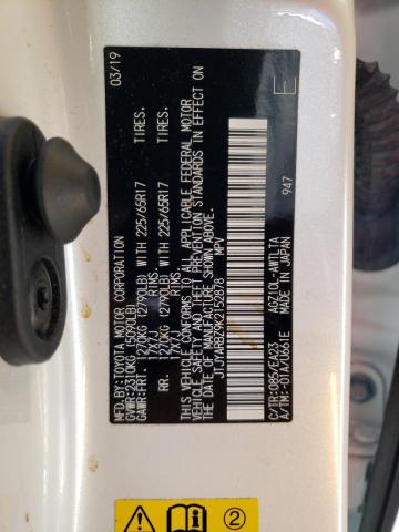 JTJYARBZ9K2152878 - 2019 LEXUS NX 300 BASE Ağ foto 13