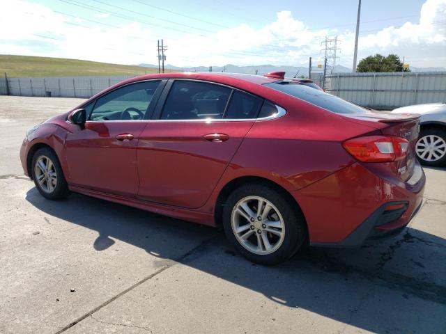 1G1BE5SM4H7235973 - 2017 CHEVROLET CRUZE LT RED photo 2