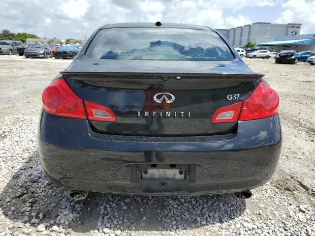 JNKCV61E79M309724 - 2009 INFINITI G37 BASE BLACK photo 6