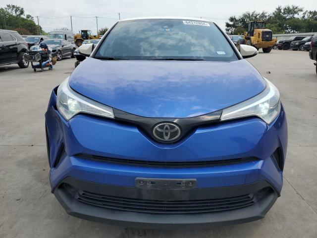 NMTKHMBX0JR034522 - 2018 TOYOTA C-HR XLE BLUE photo 5