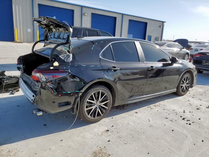 4T1G11AKXRU240806 - 2024 TOYOTA CAMRY SE NIGHT SHADE BLACK photo 3